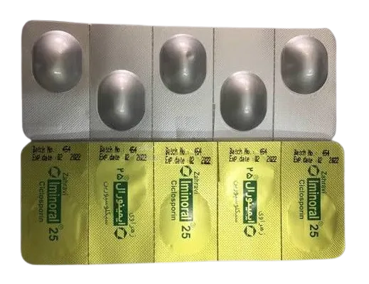 تصویر IMINORAL 25MG CAP